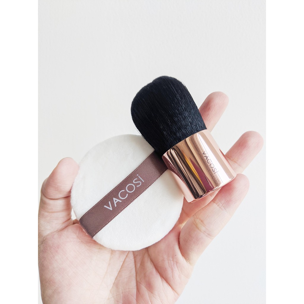 Bộ Phấn phủ kiềm dầu mịn da Vacosi Natural Loose Powder | BigBuy360 - bigbuy360.vn