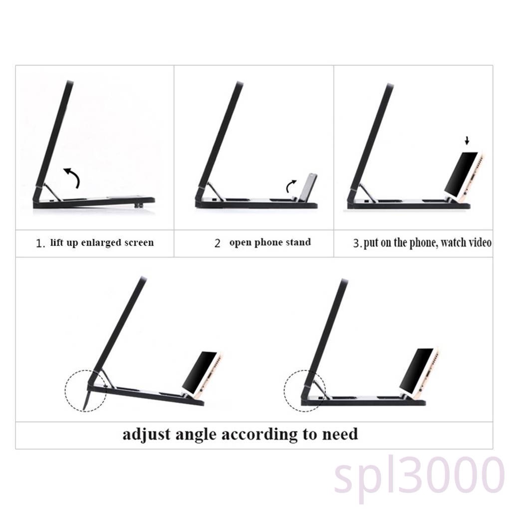 Giá Đỡ Phóng Đại Màn Hình Điện Thoại 3d Hd