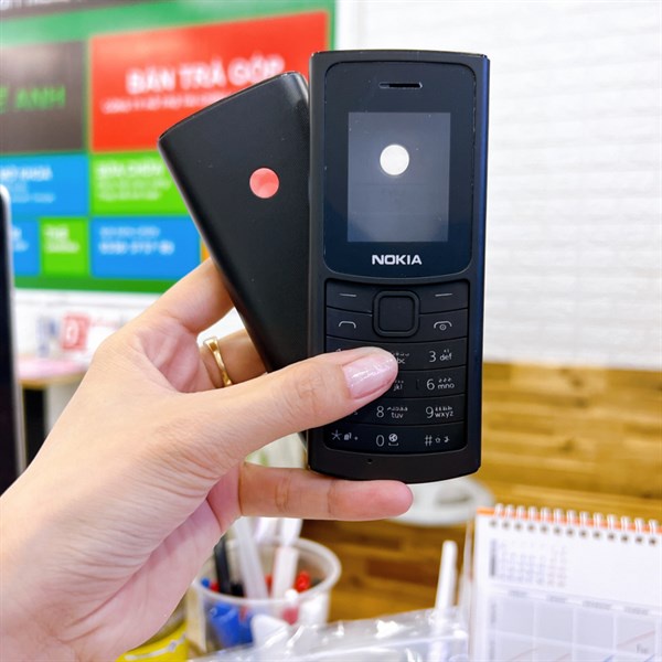 Bộ vỏ Nokia 110 4G zin mấu máy chuẩn