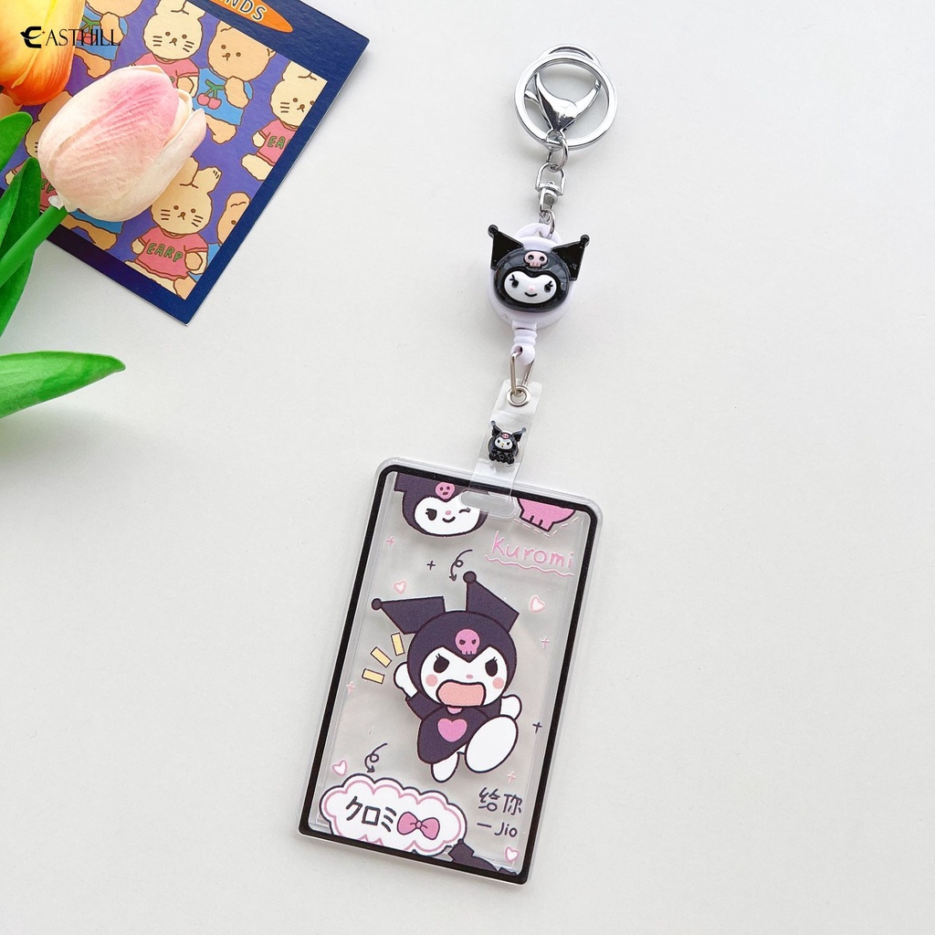 Vỏ Bọc Thẻ Xe Buýt Trong Suốt In Hoạt Hình Sanrioed Kulomi My Melody Cinnamoroll Dễ Thương Sáng Tạo Thích Hợp Làm Quà Sinh Nhật Cho Bé