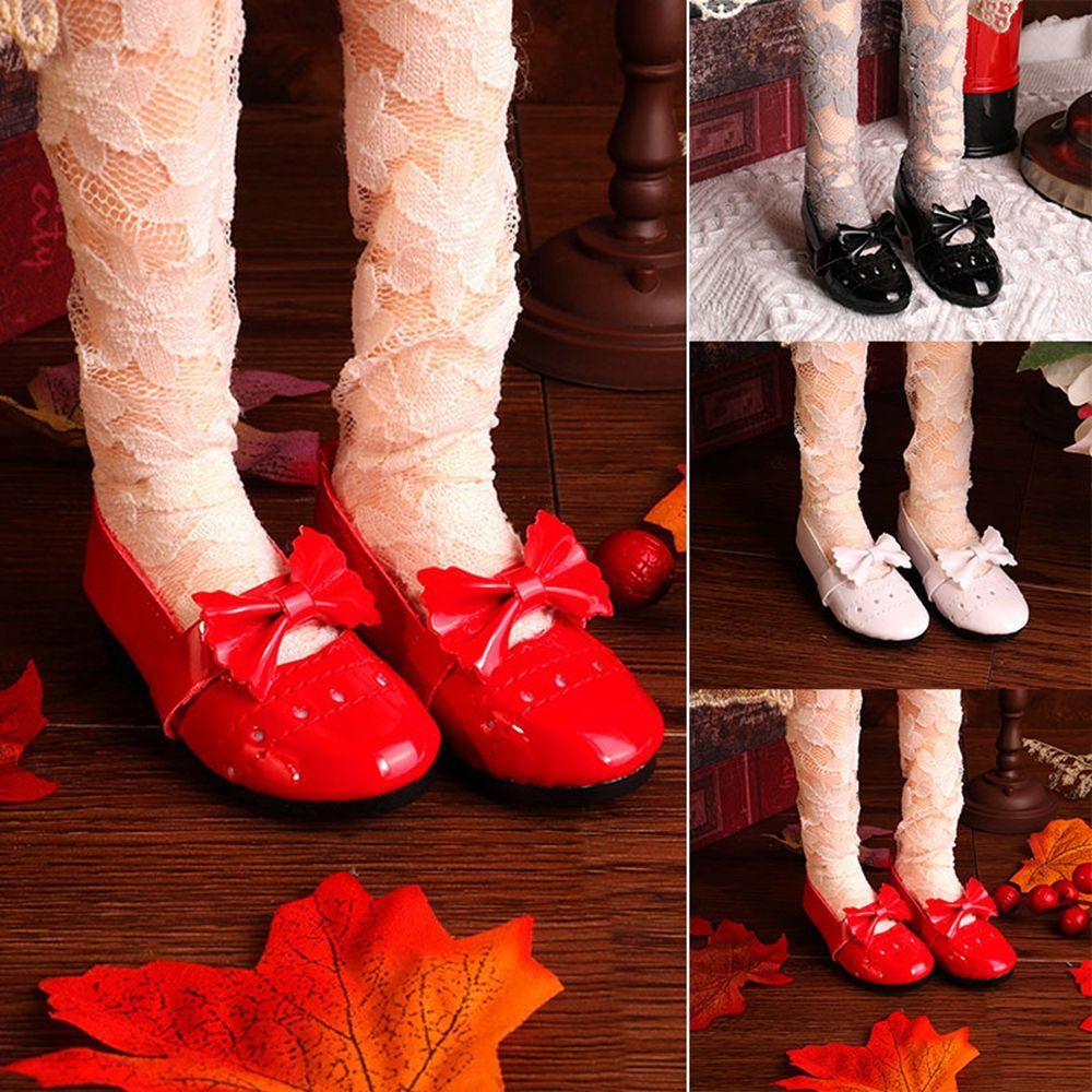 RAINBOW Giày Búp Bê Xinh Xắn 3 Màu 7.5 * 3cm