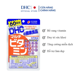 Viên uống DHC Nhật Bản Multi Vitamin Tổng Hợp 60 Ngày (60 Viên)