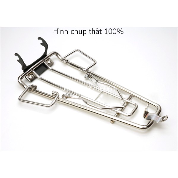 Baga giữa exciter 150 10ly INOX Hàng vũ trụ