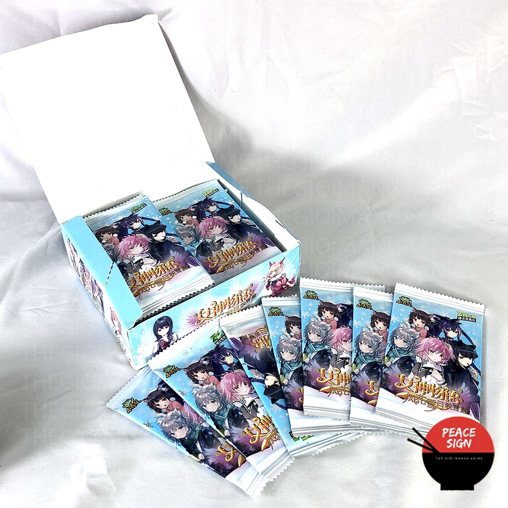 ( FULL BOX M25 ) Hộp card thẻ ANIME GIRL thiếu nữ nhân vật anime waifu chibi gacha ảnh nhân phẩm chibi
