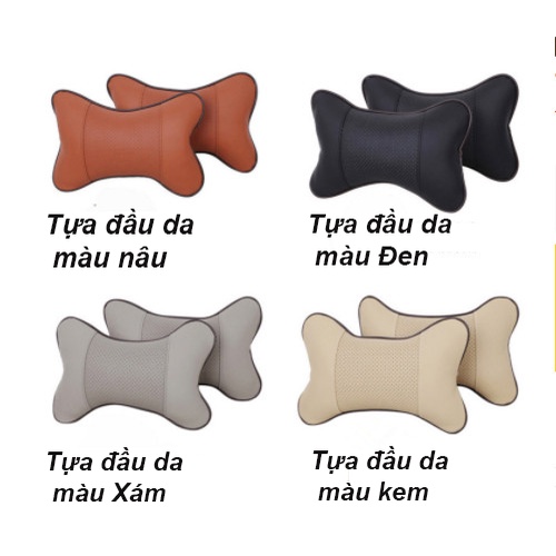 Gối Tựa Đầu Da PU Chống Mỏi Cổ cho ô tô,xe hơi