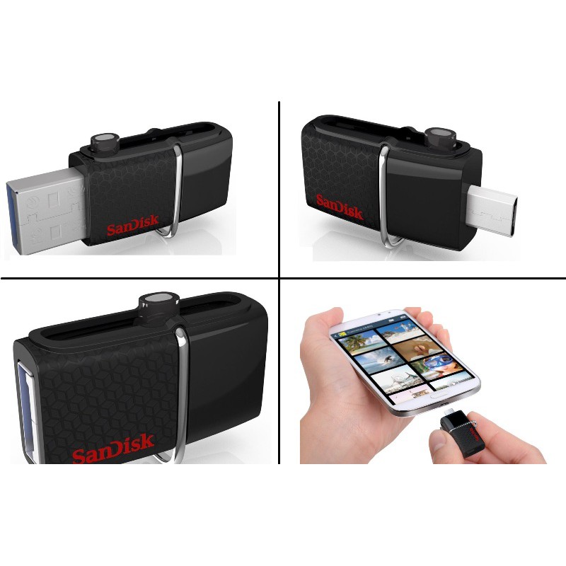 Usb Sandisk 32gb Flashdisk Otg Fd Usb 3.0 Sdhc Flashdisk Plus Sandisk Otg