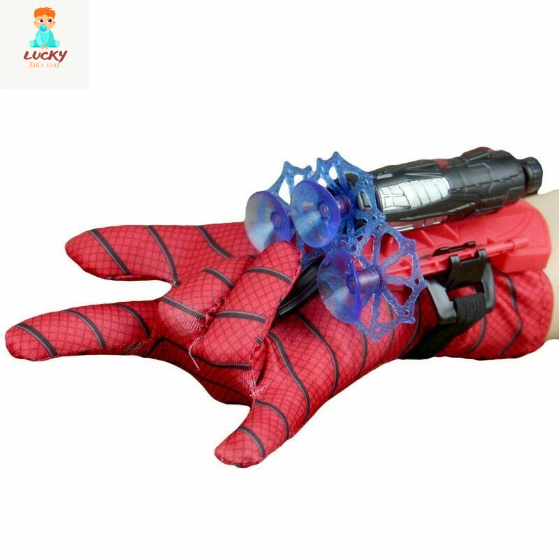 Đồ chơi trẻ em , đồ chơi thông minh nhập vai găng tay người nhện bắn tơ độc đáo spider hero cho bé