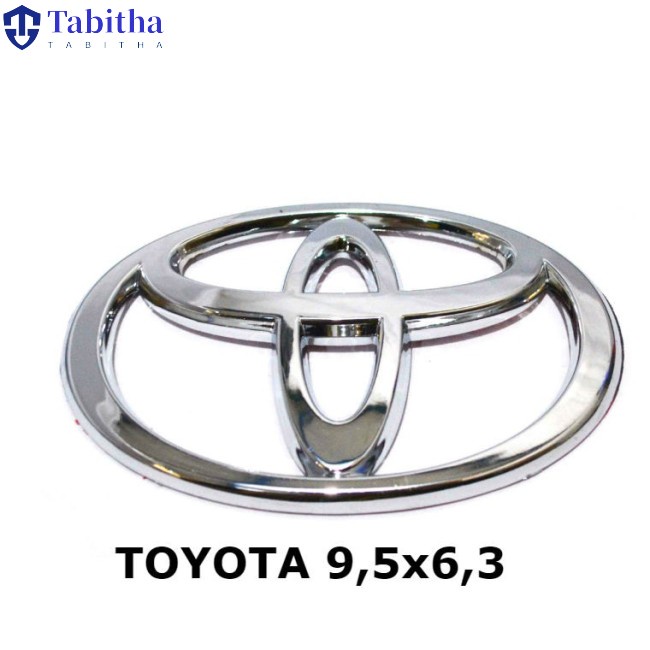 Biểu Tượng Logo Xe Hơi Tabitha Toyota CHROME