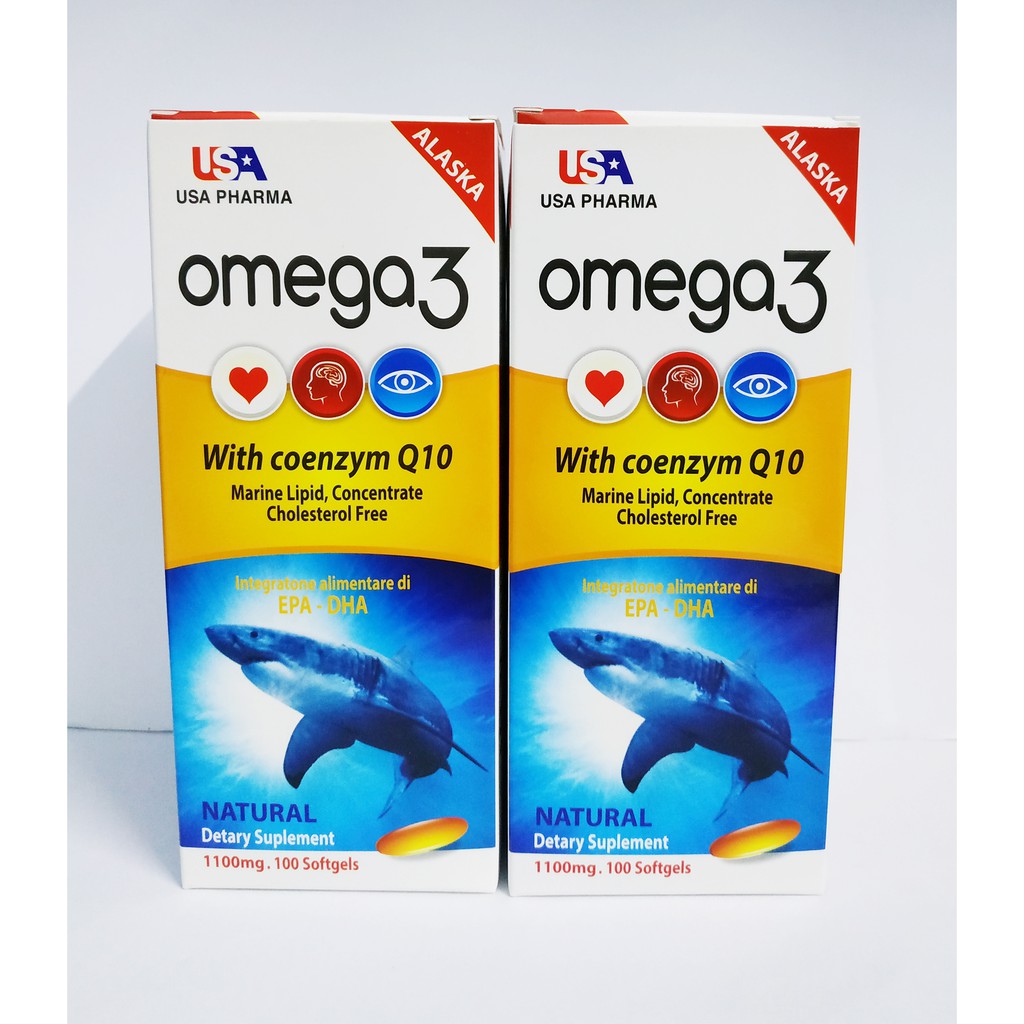 VIÊN UỐNG DẦU CÁ ALASKA OMEGA 3 TỐT CHO MẮT, TIM, NÃO - ĐẸP DA - GIẢM NGUY CƠ MẮC BỆNH TIM MẠCH - OMEGA3 LỌ 100 VIÊN