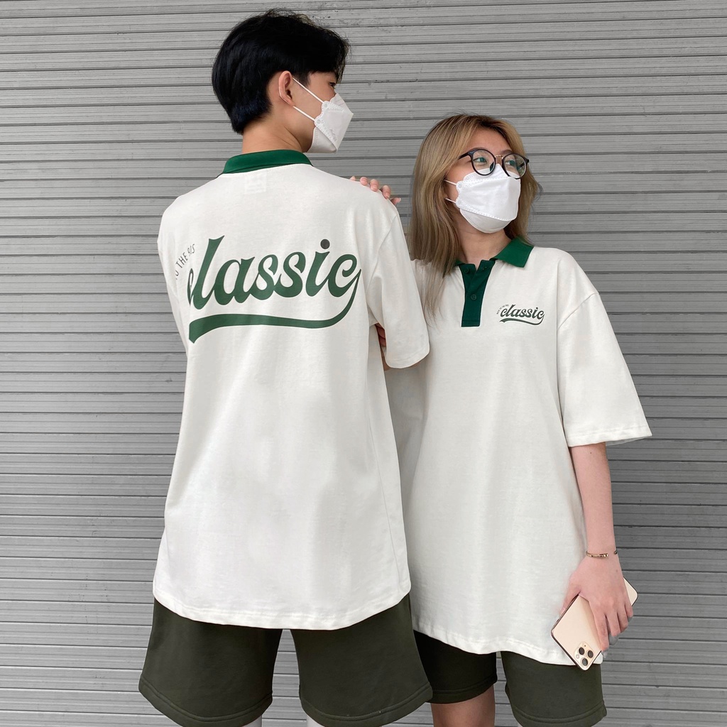 ÁO THUN FF FORM RỘNG POLO BACK TO 90S, VẢI THUN 2 CHIỀU COTTON 250GSM