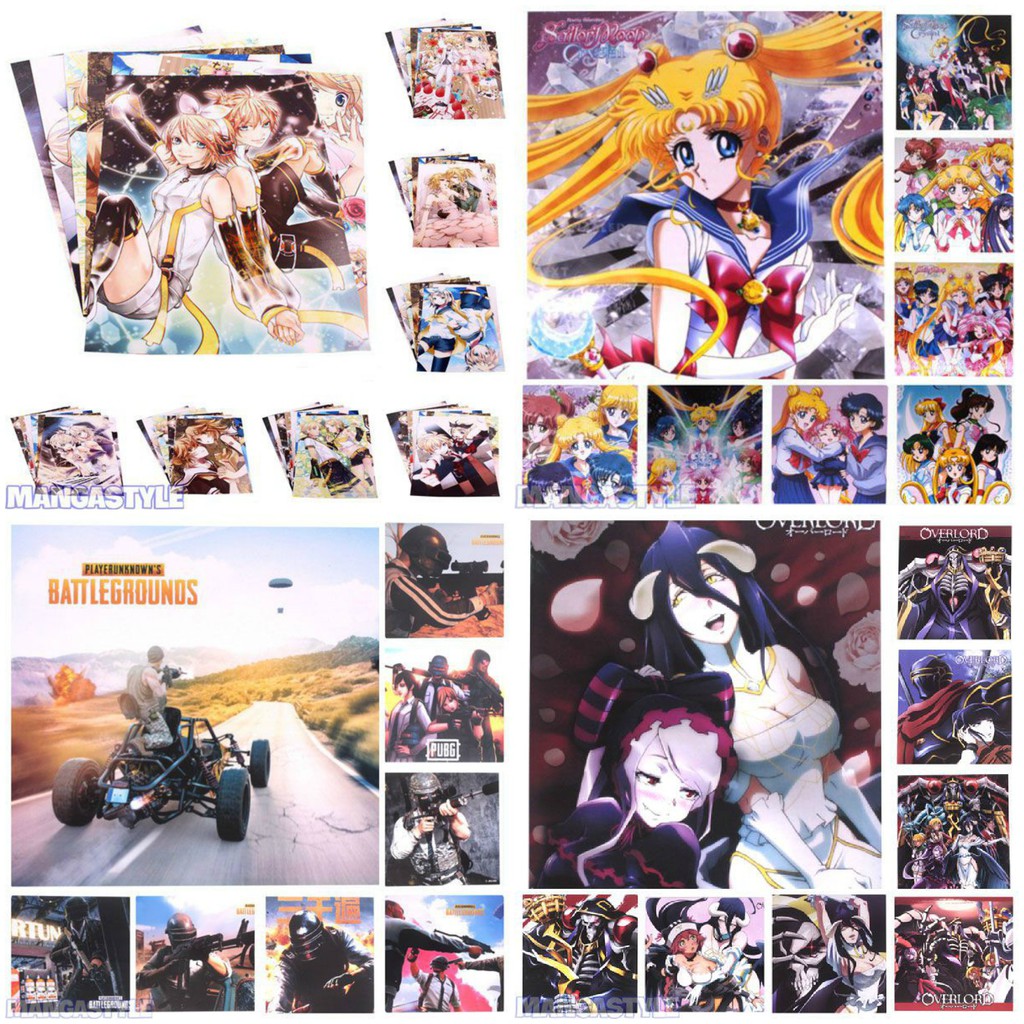 Hàng Có Sẵn - Poster In Hình Manga & Anime