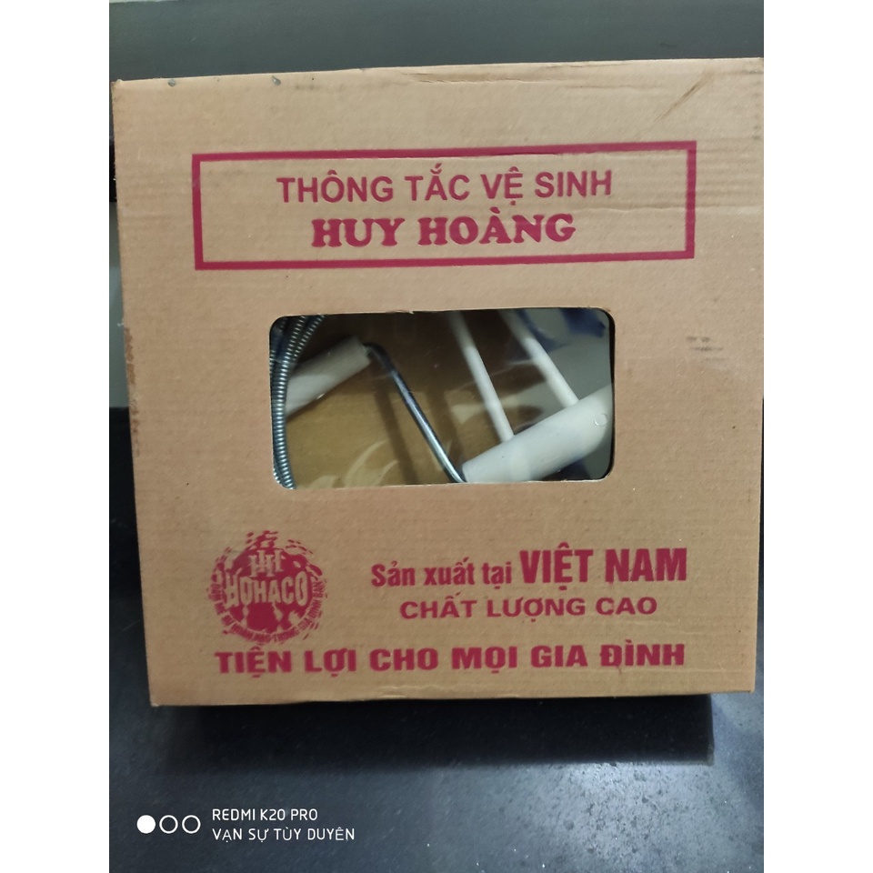 Thông tắc cống , thông cống nghẹt Huy Hoàng ( dây thông cống )