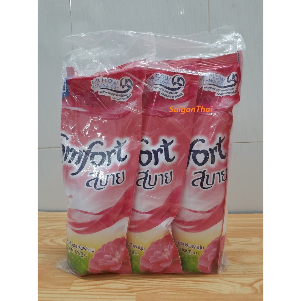 Combo 3 túi nước xã làm mềm vải Comfort Túi - Thái Lan