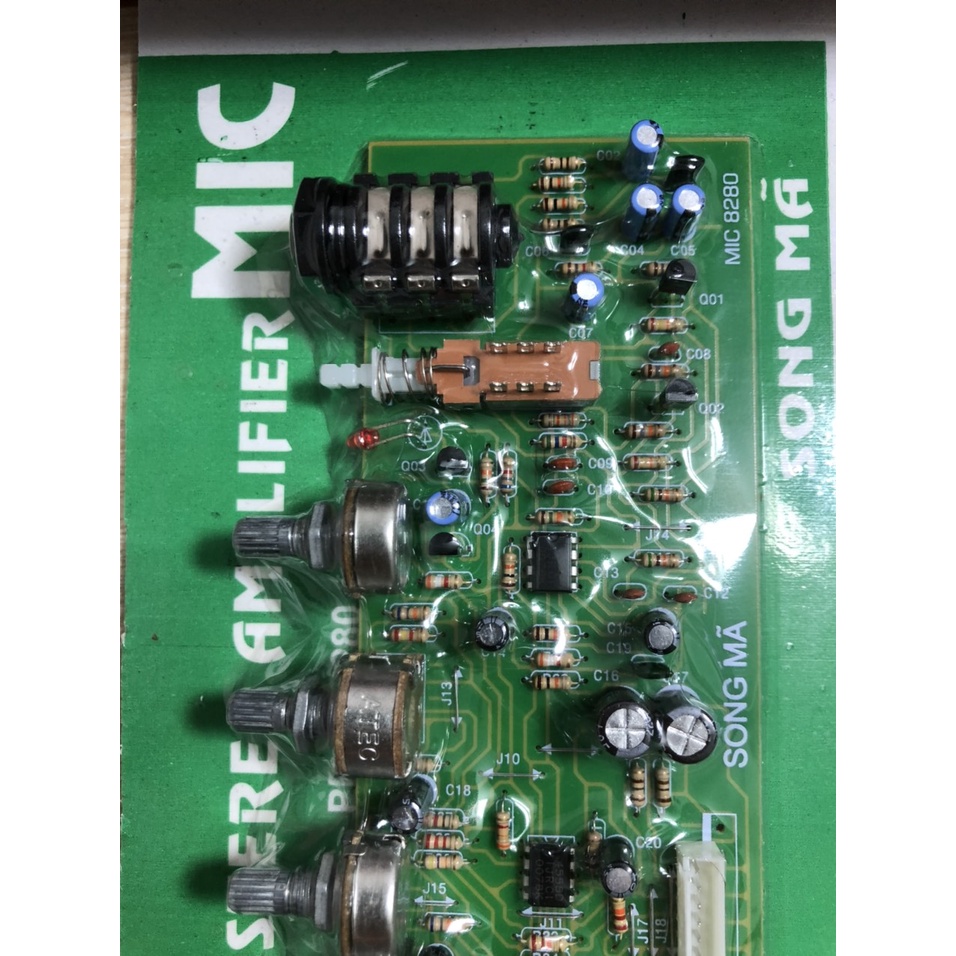 BO MẠCH KHUẾCH ĐẠI MICRO MIC PRO-8280