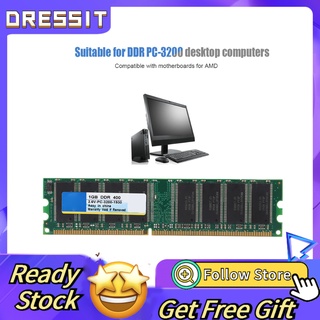 [Dressit]Bộ Nhớ Ram 1gb Ddr 400mhz Pc3200 184pin Dùng Cho Amd 2.6v Bm