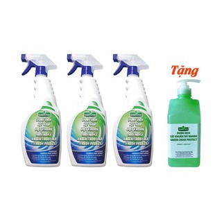 Xịt Diệt Khuẩn Bề Mặt 🌈 HÀNG CHÍNH HÃNG 🌈 Combo 3 chai GREEN CROSS A2 500ml TẶNG KÈM 1chai GREEN CROSS PROTECT 500ml