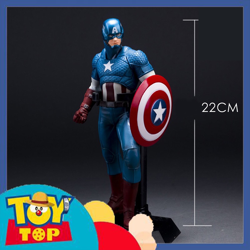 Đồ chơi mô hình CRAZY TOYS nhân vật đội trưởng mỹ Captain America trong age of ultron