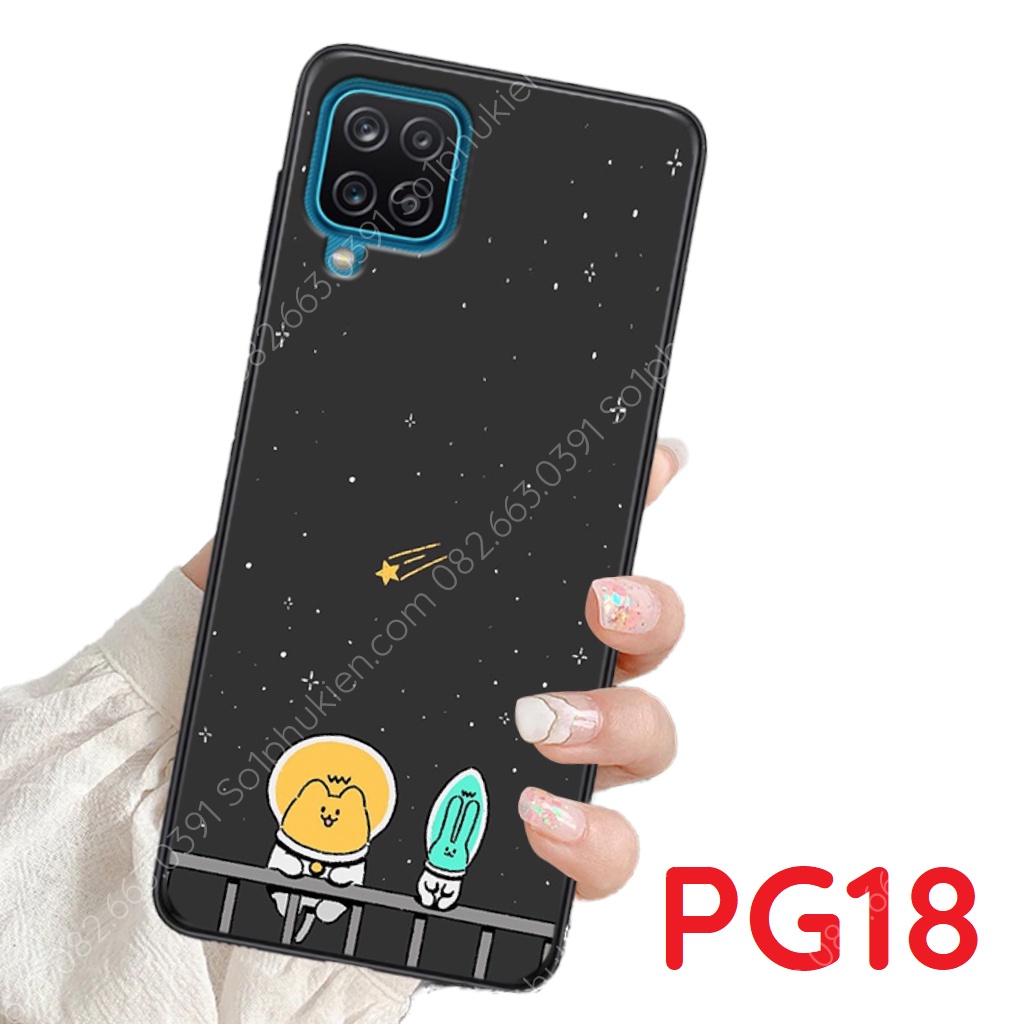 Ốp lưng Samsung Galaxy A12 - A22 4G - M32 - A22 5G in hình vũ trụ,ngân hà cực hot