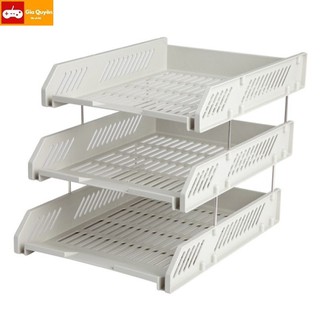 Kệ nhựa 3 tầng đựng hồ sơ