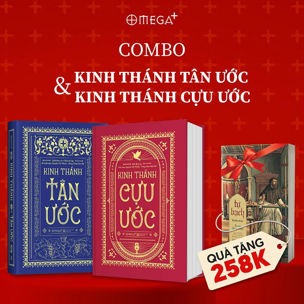 Sách - Lẻ/Combo - Kinh Thánh Cựu Ước & Tân Ước - Linh mục Nguyễn Thế Thuấn - Omega Plus