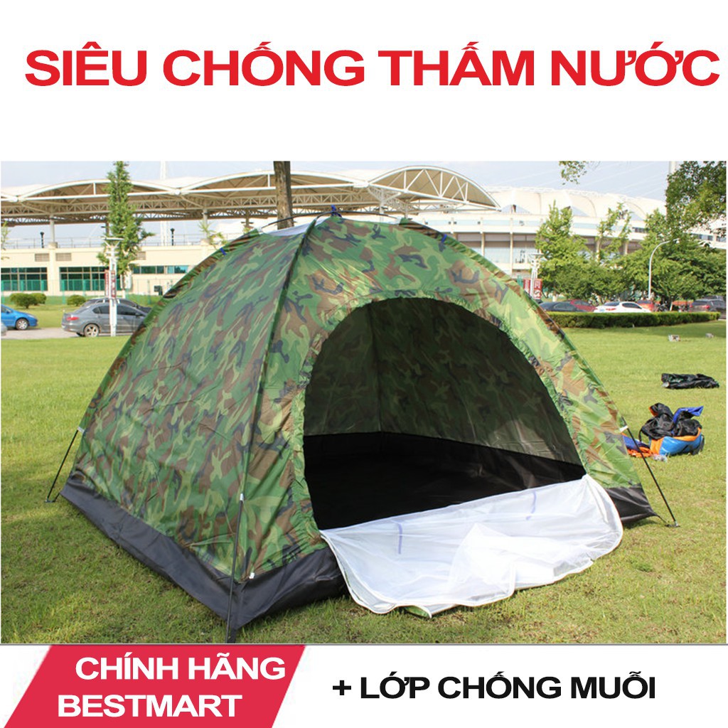 Lều cắm trại rằn ri bộ đội cực chất - hàng cao cấp