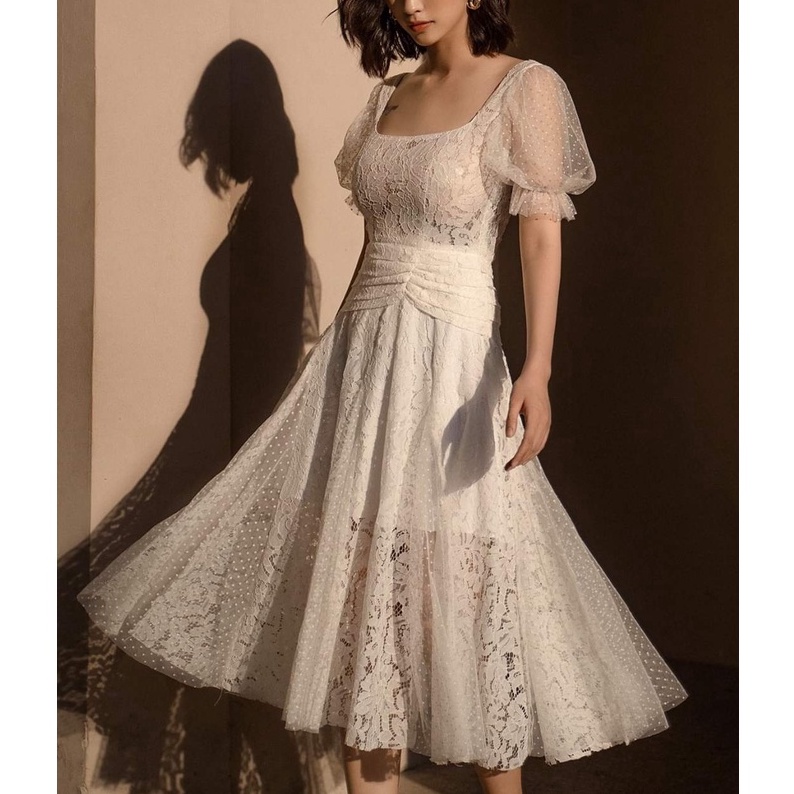 Đầm ren đi tiệc dáng xòe thiết kế sang trọng Jessica Dress - Devil Rabbit