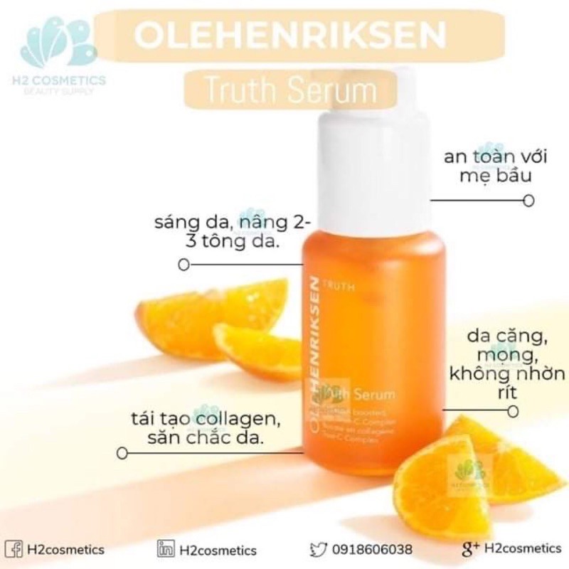 Tinh chất dưỡng da Truth serum OleHenriksen 15ml/30ml