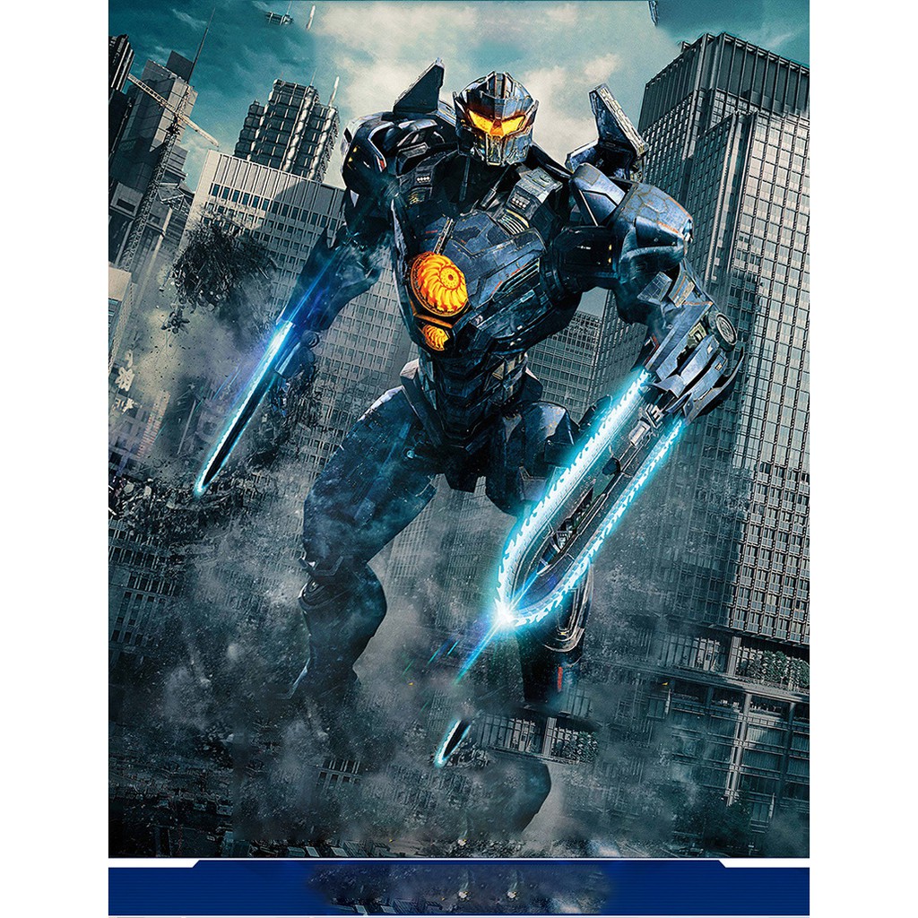 [500 mảnh ghép] Đồ chơi lắp ráp Robot Pacific Rim - Xếp hình thông minh Gipsy Danger - Sluban 0726A-D