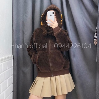 Áo khoác lông thỏ, lông cừu cao cấp