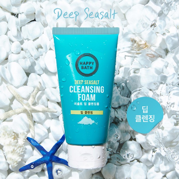 HAPPY BATH Seasalt Cleansing Foam 150g