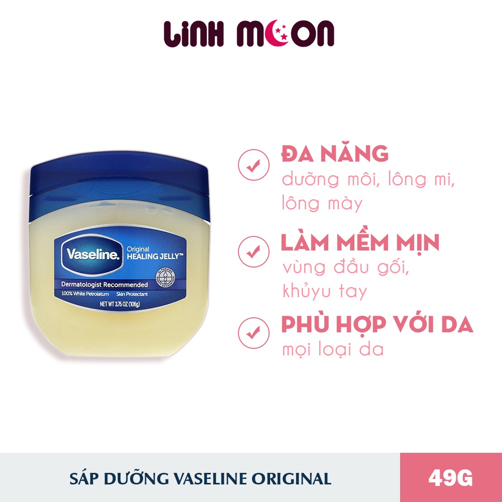 Sáp dưỡng da đa năng Vaseline 49g Original hàng Mỹ