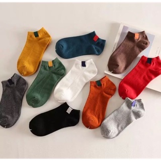 Tất cổ ngắn vạch combo 10 đôi