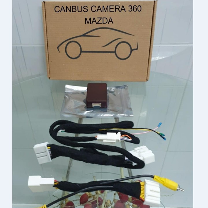 Bộ giải mã tín hiệu CANBUS dành cho camera hành trình 360 độ sử dụng màn hình ô tô