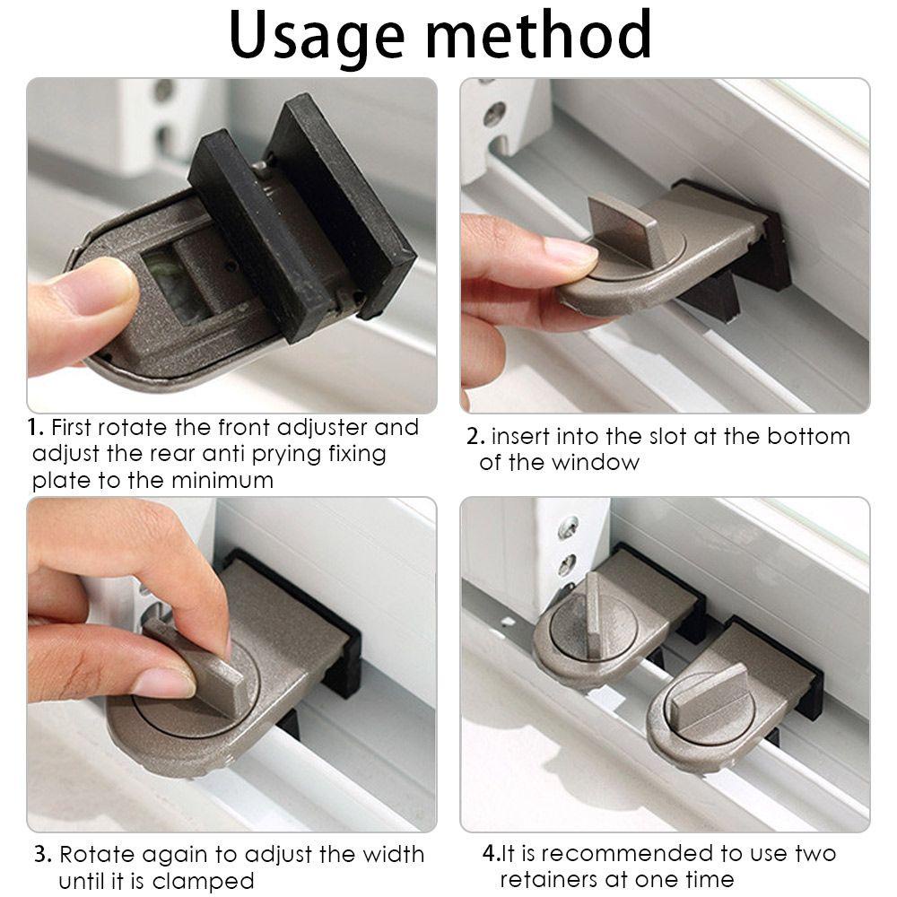 SUYO Dụng Cụ Chặn Cửa Sổ Trượt An Toàn Cho Bé