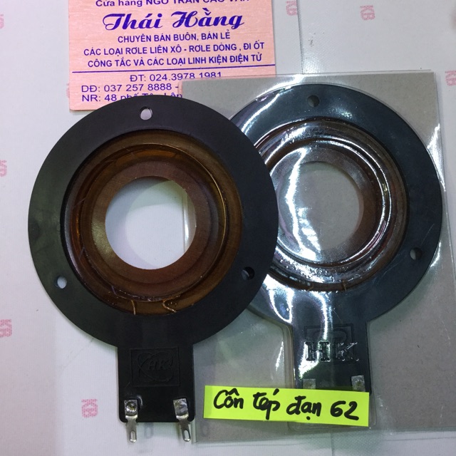 Côn loa pin tép đạn phi 62 giá cho 1 chiếc