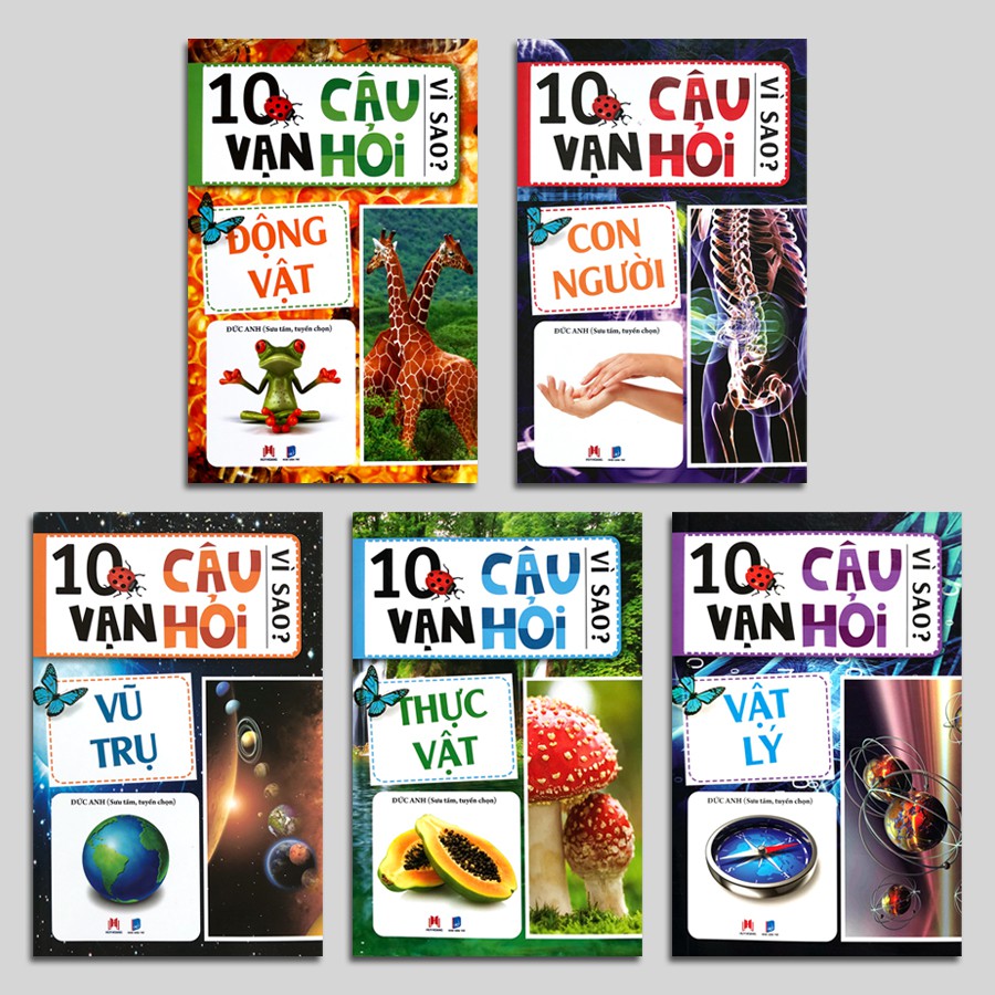 Sách - 10 vạn câu hỏi vì sao (Bộ 5quyển)