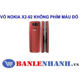 VỎ NOKIA X2-02 KHÔNG PHÍM MÀU ĐỎ