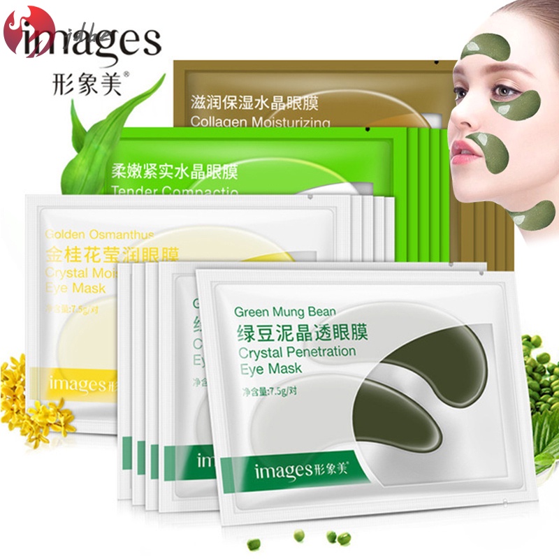 Set 10 cặp mặt nạ mắt dưỡng ẩm chống lão hóa và quầng thâm JDBE
