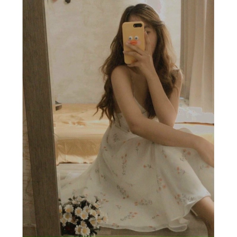 [Mã WAMT1505 giảm 10K đơn 0K] Đầm midi hoa nhí vintage 🌸🌸🌸 | BigBuy360 - bigbuy360.vn