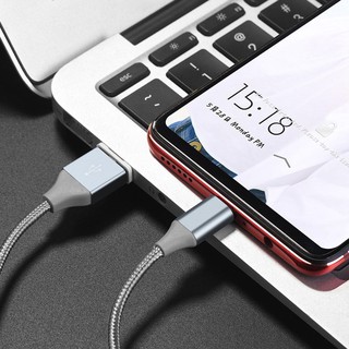 Cáp sạc Lighting,Micro,Type-C Hoco U40B dài 1m, - sạc  Iphone,ipad/Android Microd