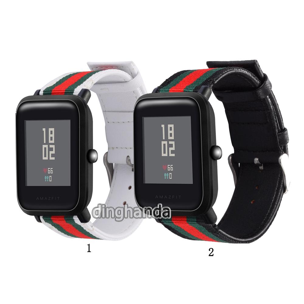 Dây đeo bằng sợi nylon cho đồng hồ thông minh Huami Amazfit Bip Lite Bip S