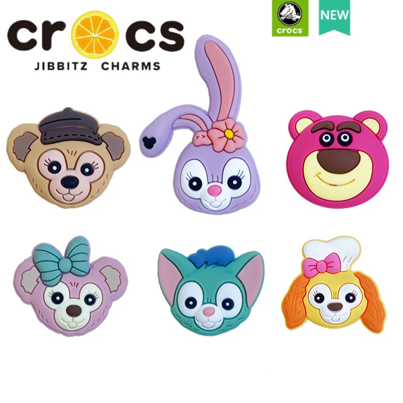 Phụ Kiện Khóa Cài Trang Trí Giày crocs jibbitz charms StellaLou Dễ Thương