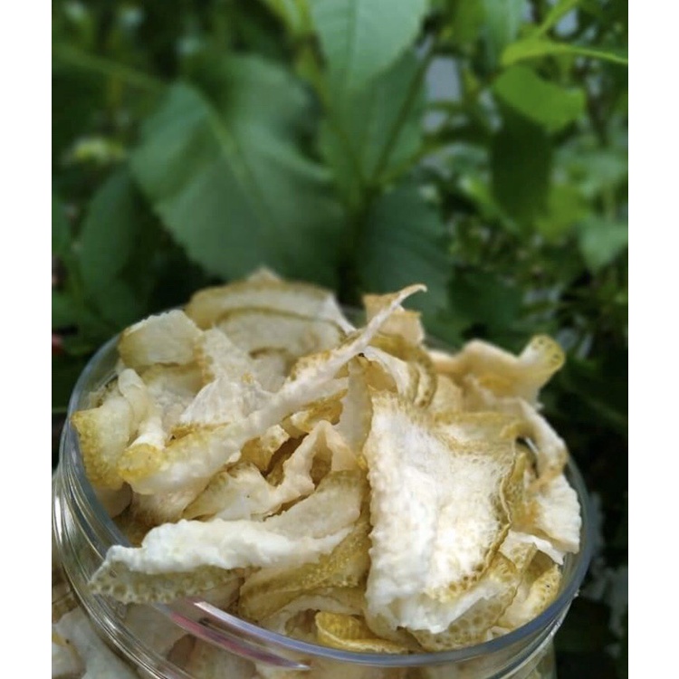 Mức vỏ bưởi sấy dẻo loại 500g