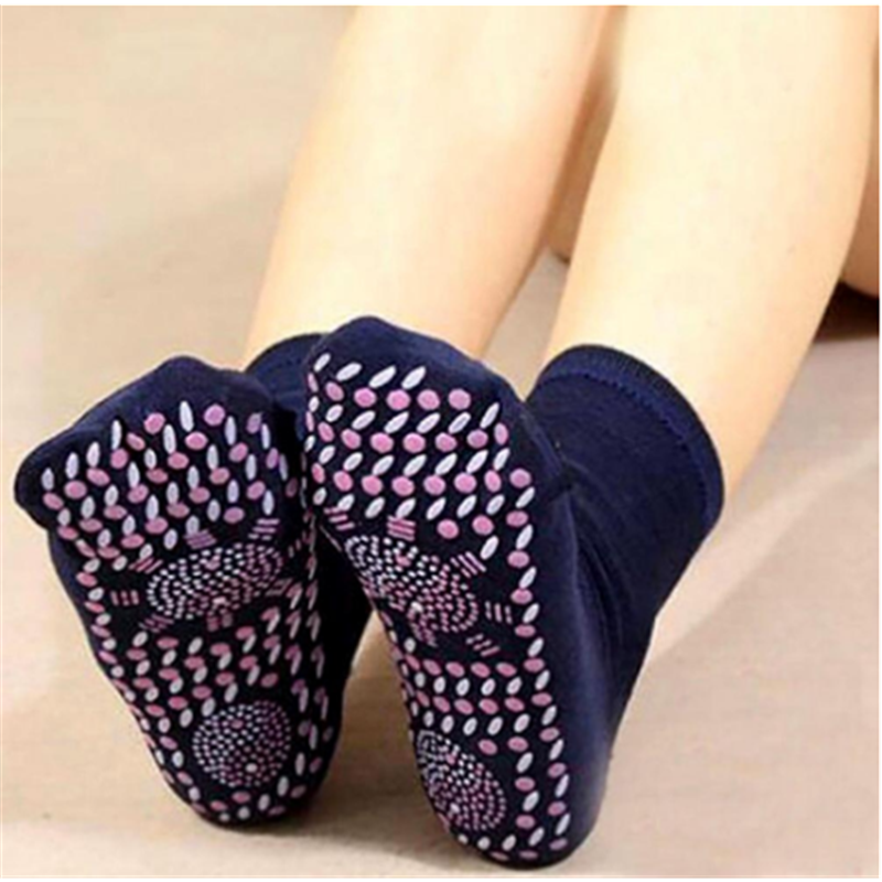 Lanfy1 (Hàng Mới Về) 1 Cặp Vớ Từ Tính Tự Sưởi Ấm Chăm Sóc Sức Khỏe Thời Trang 2020