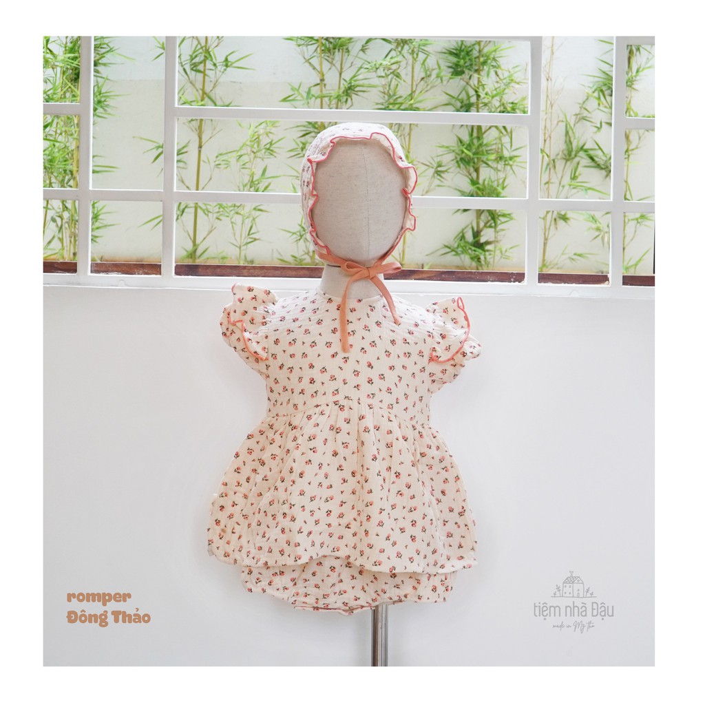 Romper Đông Thảo - bodysuit thiết kế cho bé gái