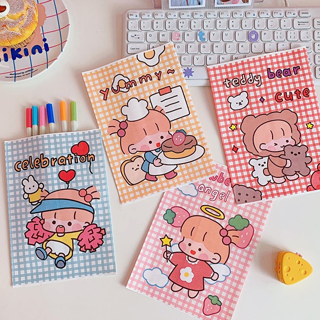 Túi Giấy Đựng Quà | Kèm Sticker Khóa Túi | Cô Bé Caro BB22