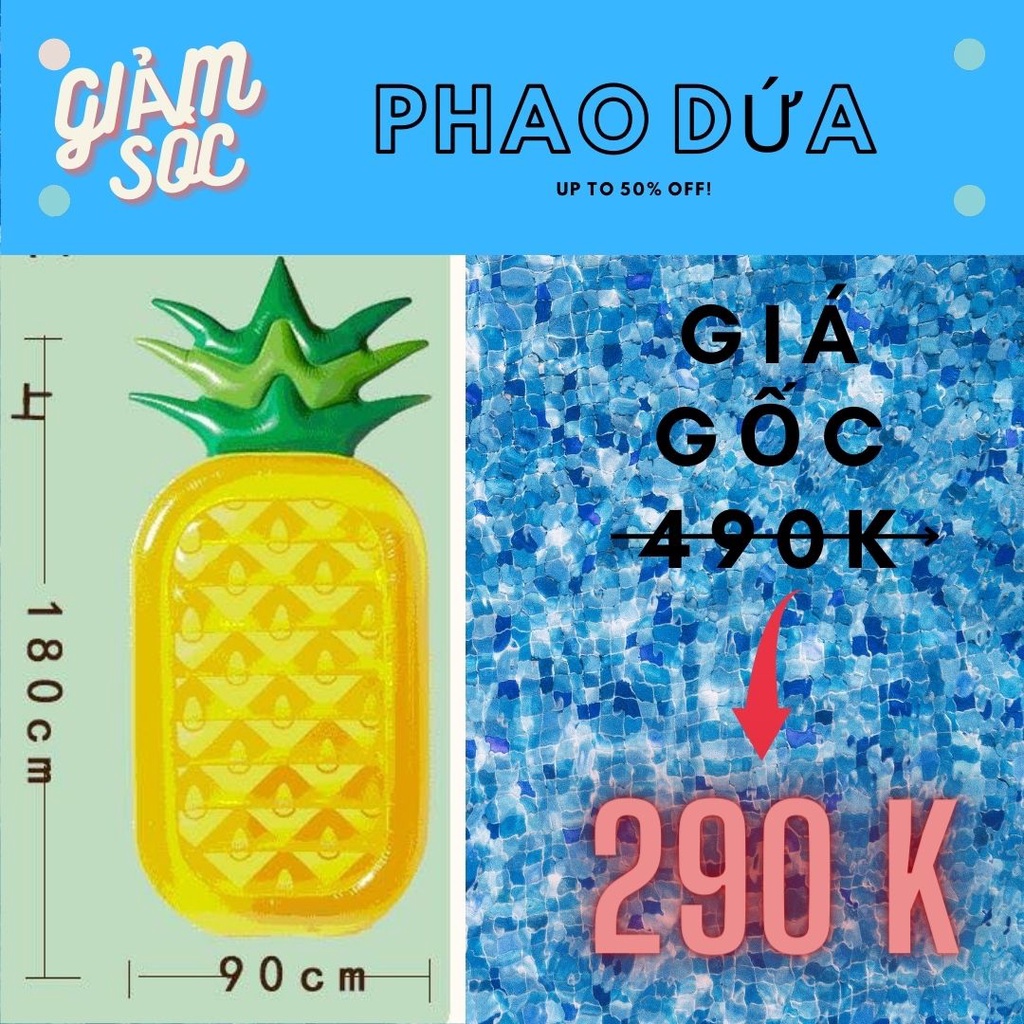 Phao bơi khổng lồ cho gia đình kích thước lớn dành đi du lịch, đi bơi