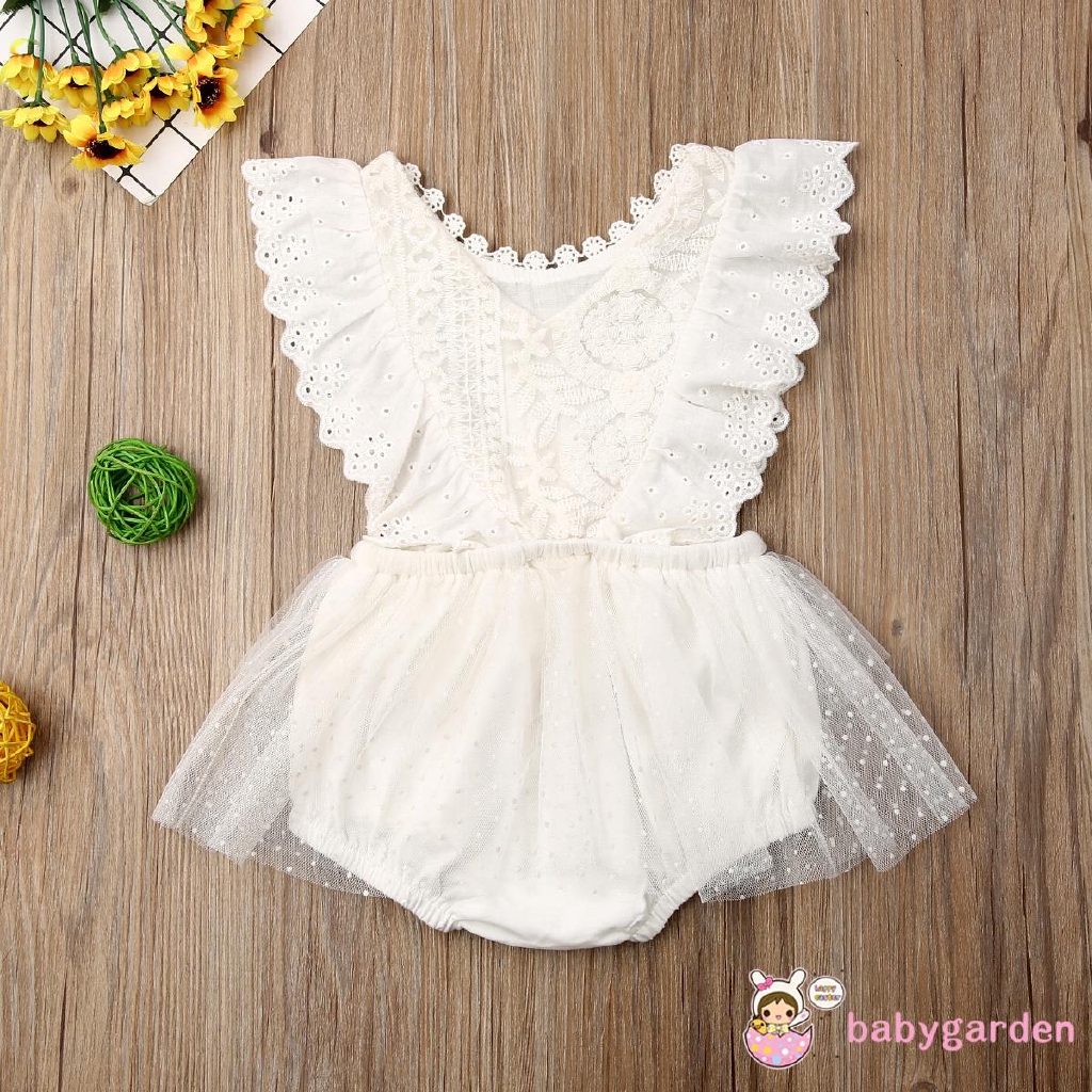 Váy Liền Quần Tutu Dáng Xoè Sát Nách Dành Cho Bé Gái