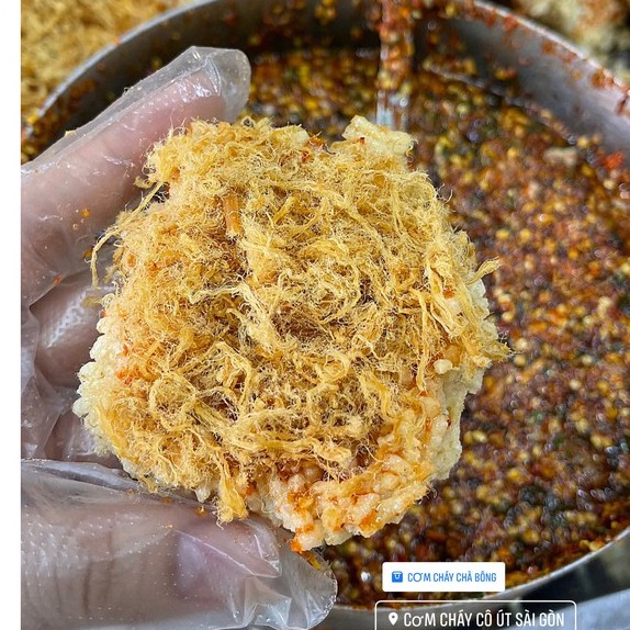 Cơm cháy Siêu chà bông