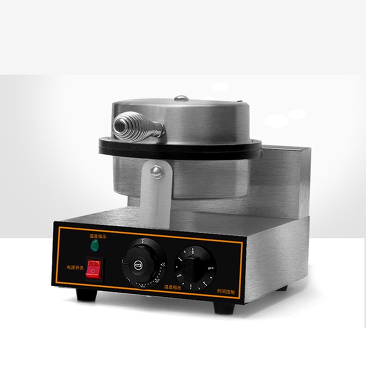 Máy Làm Bánh Kẹp Ốc Quế 2 Mặt Trơn